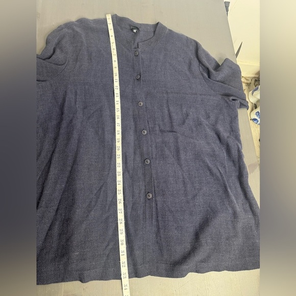 Eileen Fisher Italian Fabric Blouse - Picture 7 of 7